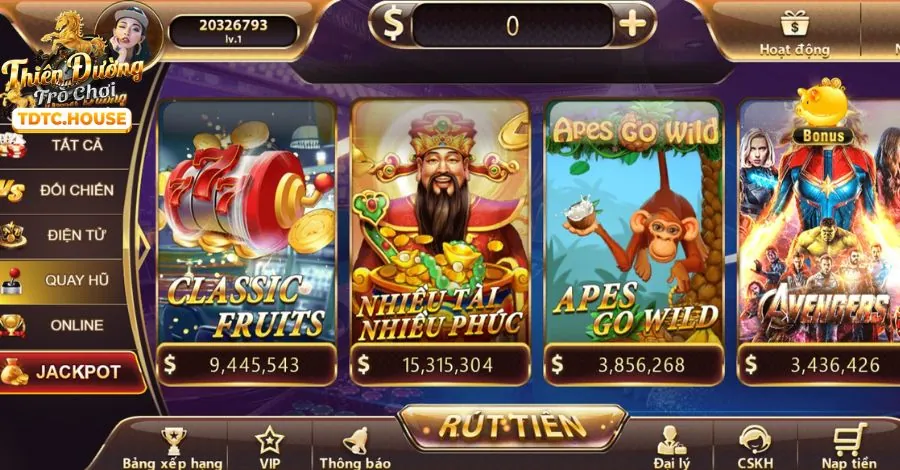Hình ảnh video slot hiện đại